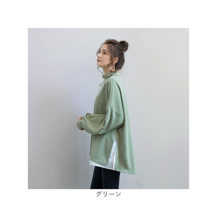海外ブランド通販 公式サイト トレーナー スウェット ysto5315[品番：BCYW0024524 重ね着風 Mサイズ