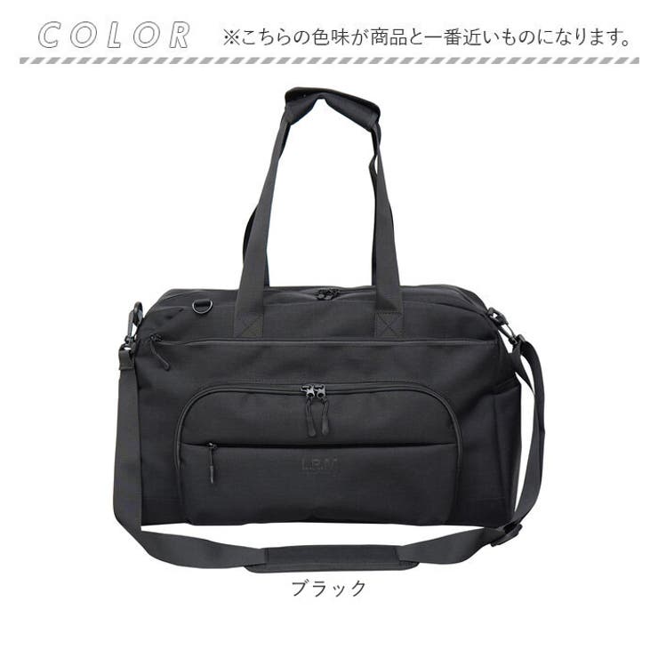 L.R.M 隠しジップボストンバッグ | BACKYARD FAMILY | 詳細画像13 