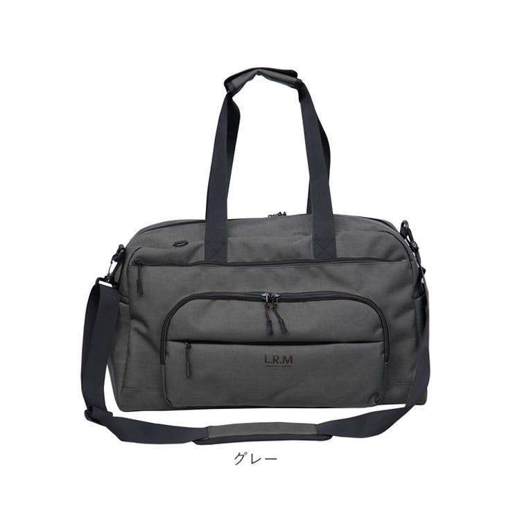 L.R.M 隠しジップボストンバッグ[品番：BCYW0025147]｜BACKYARD