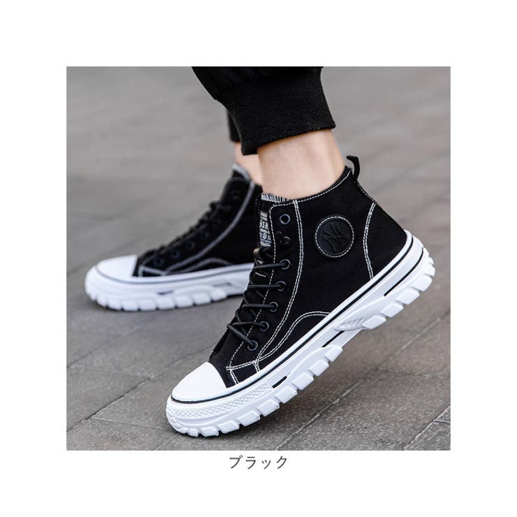 ハイカット 厚底スニーカー メンズ pmyshoes33a[品番