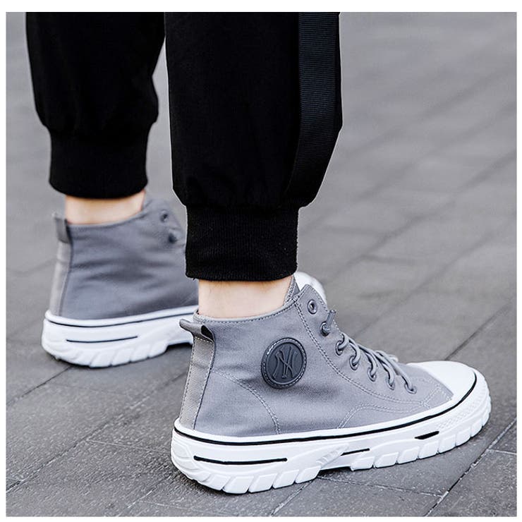 ハイカット 厚底スニーカー メンズ pmyshoes33a | BACKYARD FAMILY | 詳細画像3 