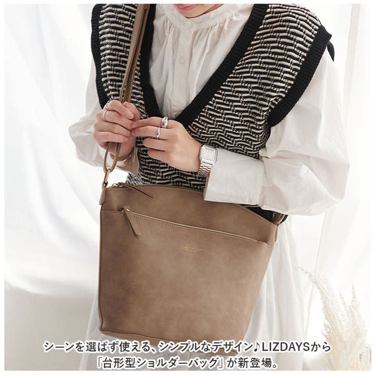 台形型ショルダーバッグ[品番：BCYW0024153]｜BACKYARD FAMILY