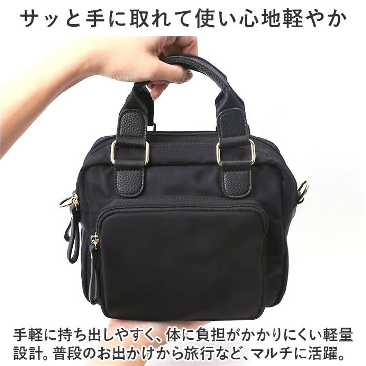 ナイロンミニボストンバッグ[品番：BCYW0026889]｜BACKYARD