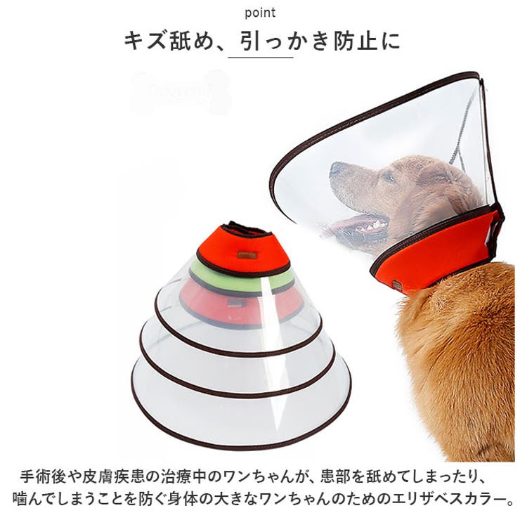 エリザベスカラー 大型犬 ペット用品 fslp017