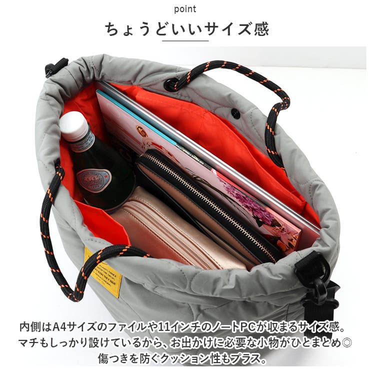 KiU キウ パデッドトートバッグ PADDED TOTE BAG[品番：BCYW0023987