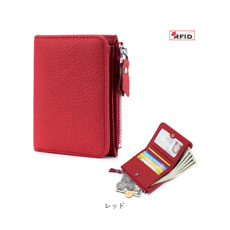 財布 本革 二つ折り コンパクト RFID yswa5331 | BACKYARD FAMILY | 詳細画像14 