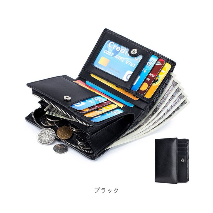 財布 本革 二つ折り コンパクト yswa5332 | BACKYARD FAMILY | 詳細画像13 