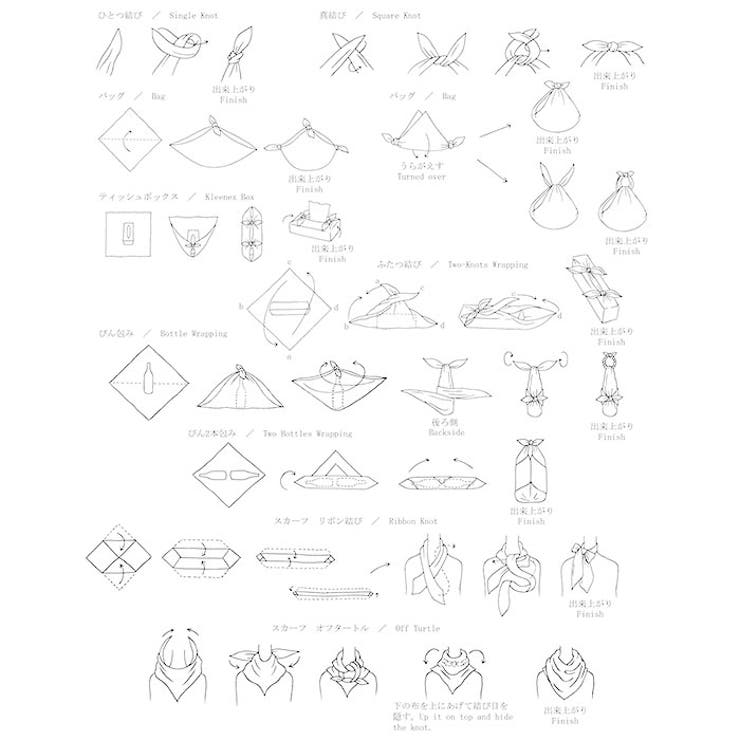 あそ美心 ふろしき 100×100cm | BACKYARD FAMILY | 詳細画像13 