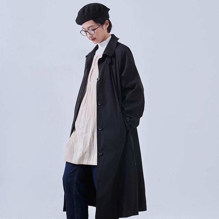 トレンチコート裏地付秋冬アウター[品番：BCYW0023978]｜BACKYARD