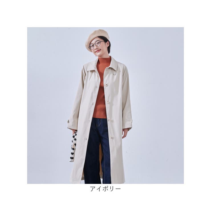 トレンチコート裏地付秋冬アウター[品番：BCYW0023978