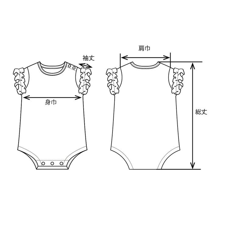 【Aenak】女児ニューベーシック・ボディースーツ | BACKYARD FAMILY | 詳細画像8 