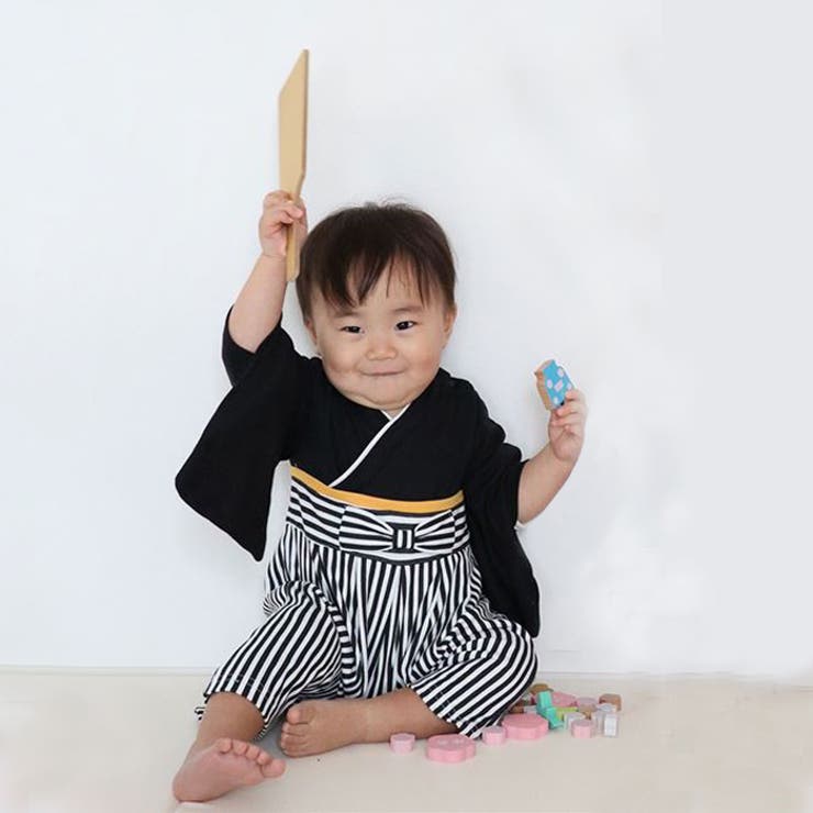 男児袴ロンパース（家紋無し） | BACKYARD FAMILY | 詳細画像5 