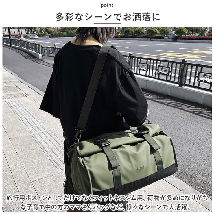 ボストンバッグ レディース メンズ 旅行 大容量 xlbg401 | BACKYARD FAMILY | 詳細画像12 