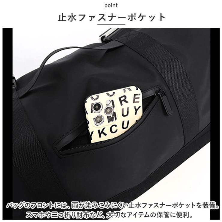 ボストンバッグ レディース メンズ 旅行 大容量 xlbg401 | BACKYARD FAMILY | 詳細画像10 