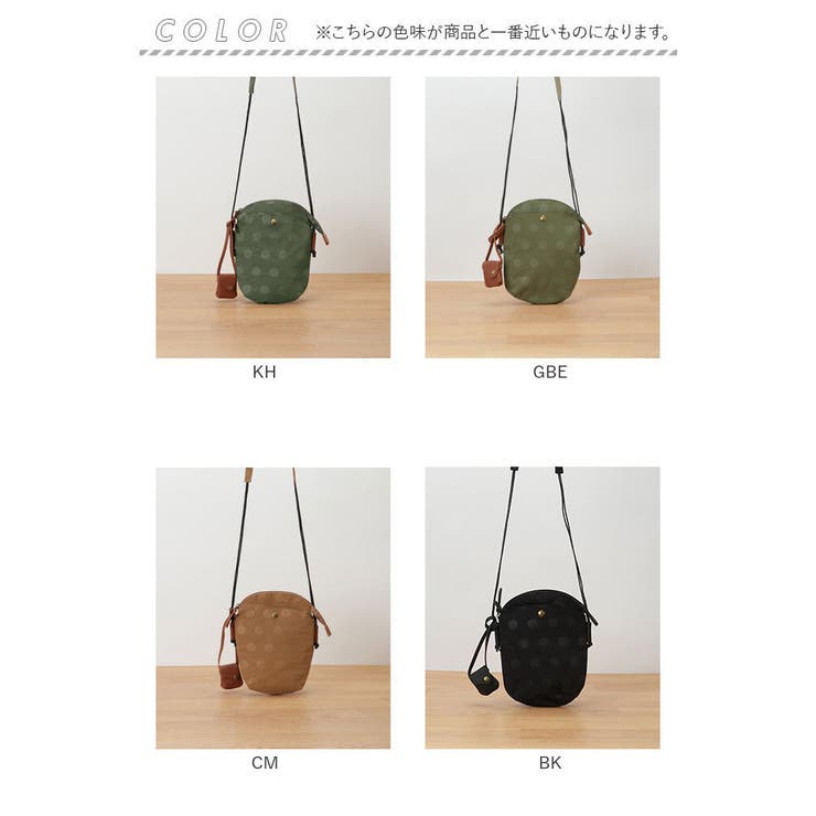 toleur ナイロンドットミニサコッシュ[品番：BCYW0024326