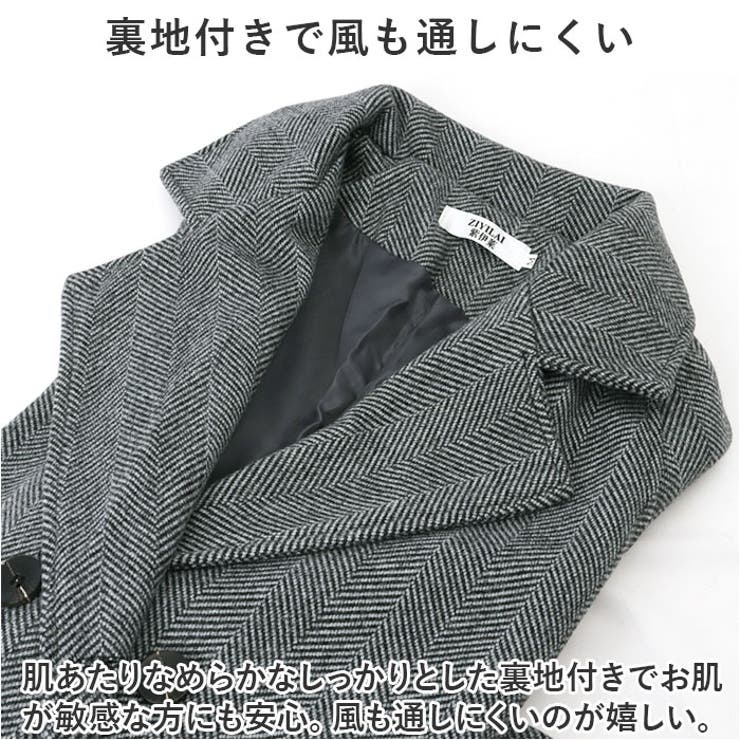レディース ショートコート ノーマルタイプ xjcoat01 | BACKYARD FAMILY | 詳細画像13 