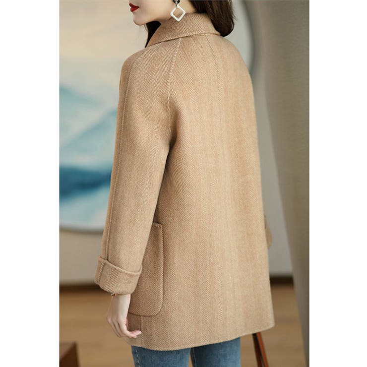 レディース ショートコート ノーマルタイプ xjcoat01 | BACKYARD FAMILY | 詳細画像4 