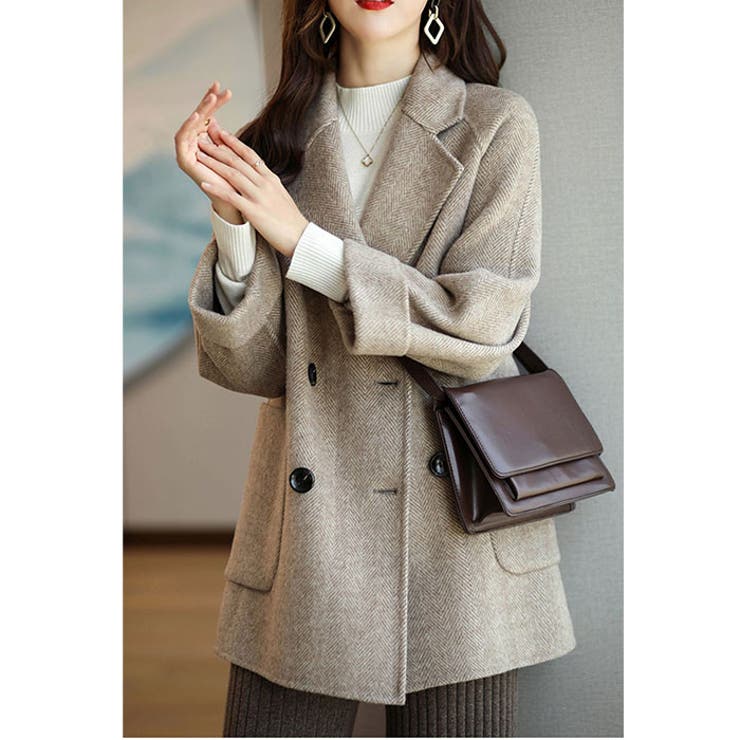 レディース ショートコート ノーマルタイプ xjcoat01 | BACKYARD FAMILY | 詳細画像5 
