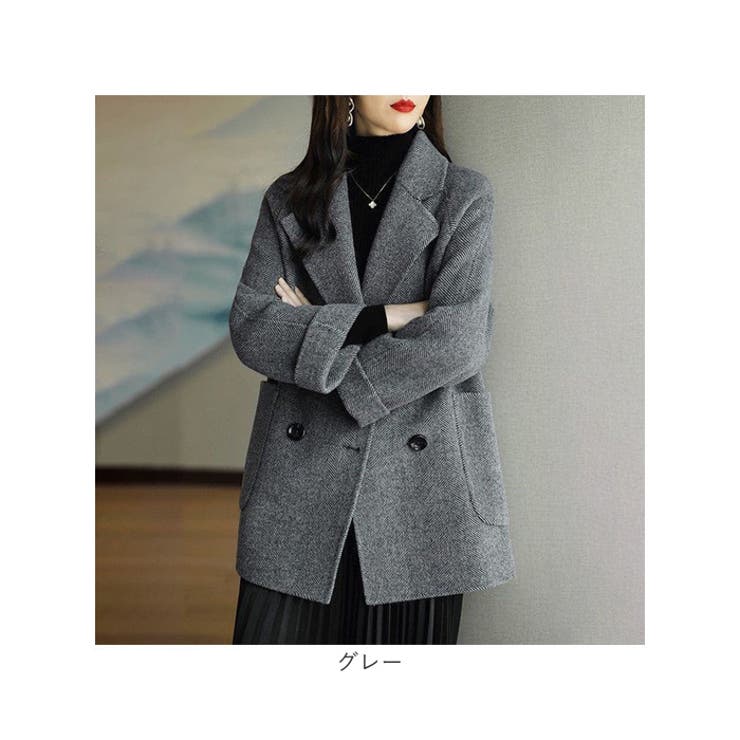 レディースチェスターコート厚手タイプxjcoat02 | BACKYARD FAMILY | 詳細画像19 