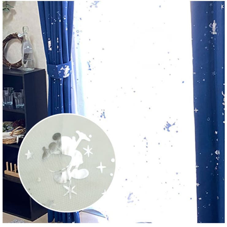 キャラクター レースカーテン 2枚組 | BACKYARD FAMILY | 詳細画像5 