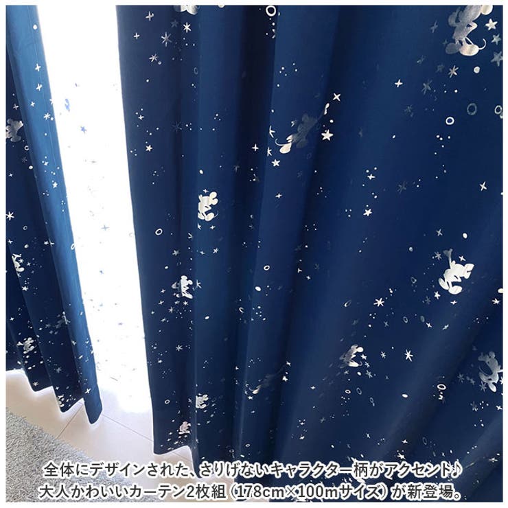 キャラクター カーテン 2枚組 | BACKYARD FAMILY | 詳細画像2 