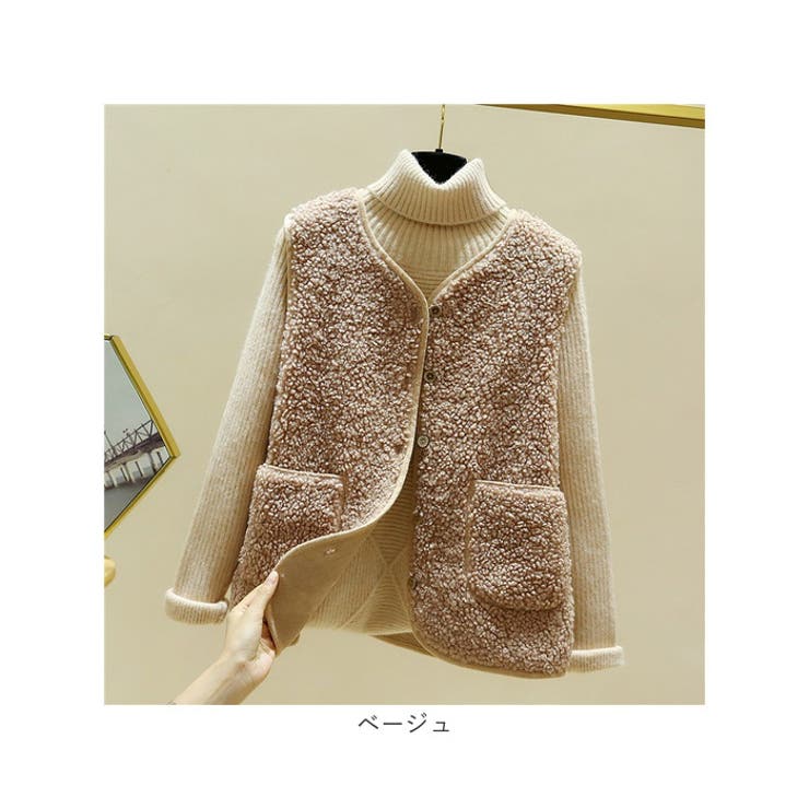 ボアベスト 秋冬 kvest16 | BACKYARD FAMILY | 詳細画像13 