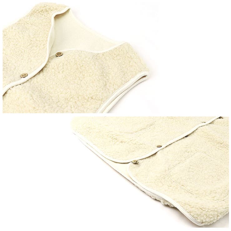 ボアベスト 秋冬 kvest16 | BACKYARD FAMILY | 詳細画像10 