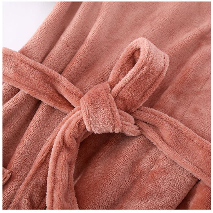 バスローブ ルームウェア ふわふわ 長袖 フード付き ysrw5369 | BACKYARD FAMILY | 詳細画像6 