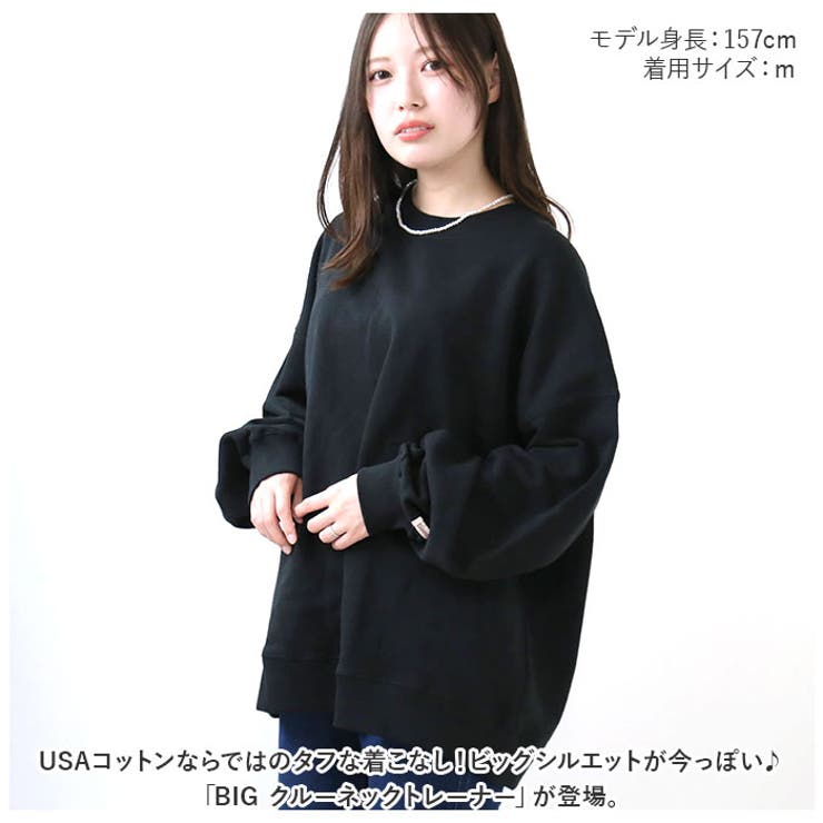 グッドウェア BIG クルーネックトレーナー | BACKYARD FAMILY | 詳細画像2 