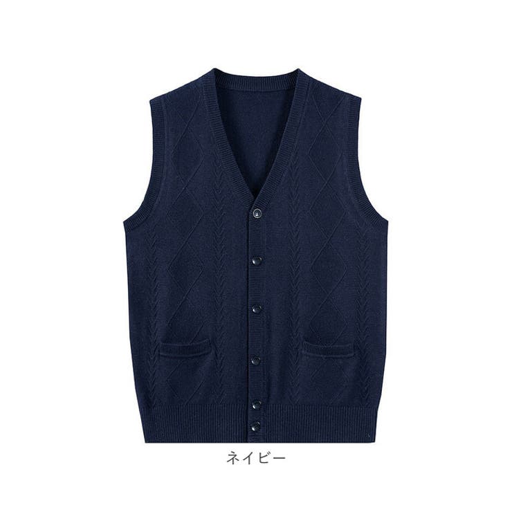 非売品 ニットベスト メンズ bspk21[品番：BCYW0026027 Vネック トップス