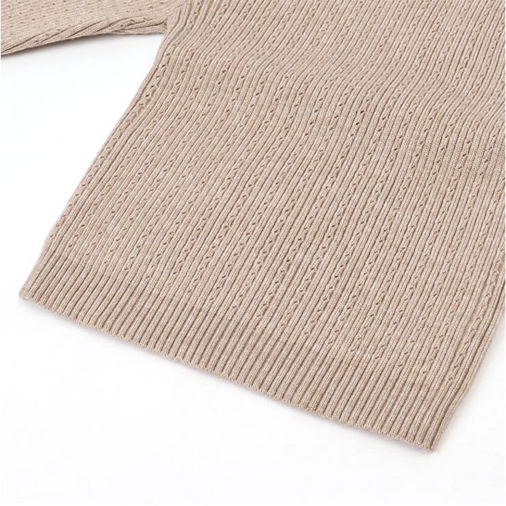 長袖ニットトップス フリル yks223103 | BACKYARD FAMILY | 詳細画像10 