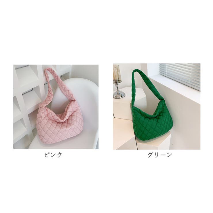 キルティング ショルダーバッグ おしゃれ 大容量 軽量 ysba5736[品番