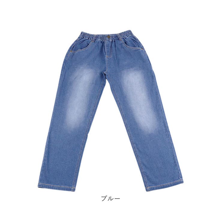 Njeans26003 ゆったりサイズ ストレッチデニムストレートパンツ | BACKYARD FAMILY | 詳細画像16 