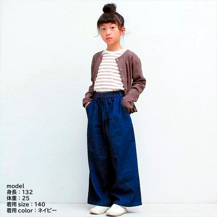 Njeans エヌジーンズ 81015 ストレッチデニム ワイドパンツ | BACKYARD FAMILY | 詳細画像2 