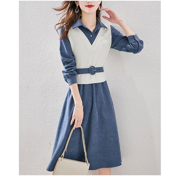 ワンピース ニット Aライン mmkop1115h | BACKYARD FAMILY | 詳細画像6 