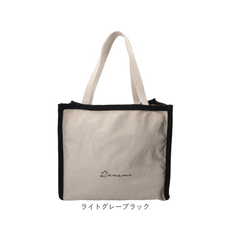Rename 帆布 BOXトートバッグ | BACKYARD FAMILY | 詳細画像12 