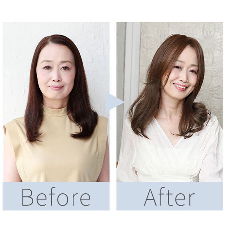 プリシラ プレミアム白髪かくしウィッグ ワンレンロング ST-011 | BACKYARD FAMILY | 詳細画像11 