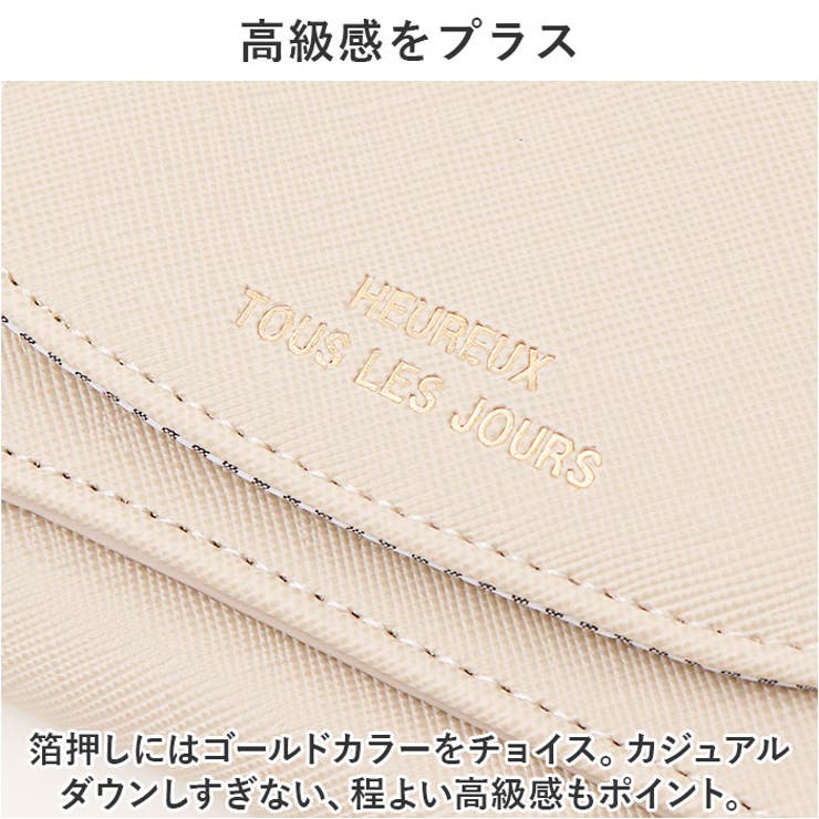 角シボコンパクトミニ財布 | BACKYARD FAMILY | 詳細画像6 