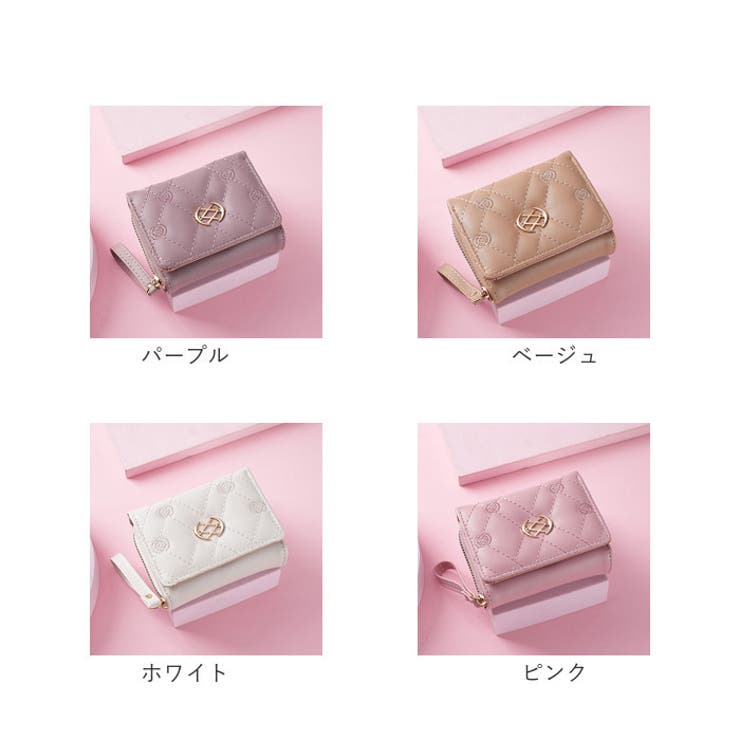 ミニ財布 三つ折り レディース おしゃれ dhwl062[品番 ミニ財布 三つ折り レディース おしゃれ dhwl062[品番