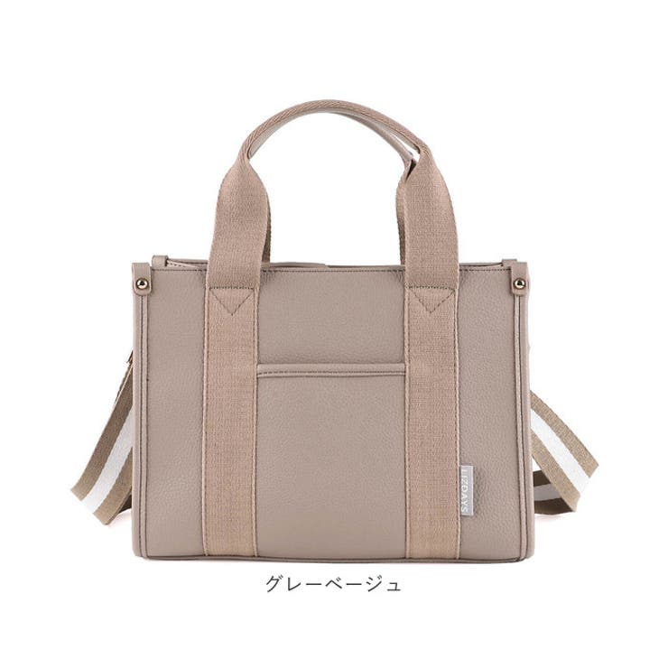 LIZDAYS 2WAY PUスクエアトートバッグ[品番：BCYW0026607]｜BACKYARD