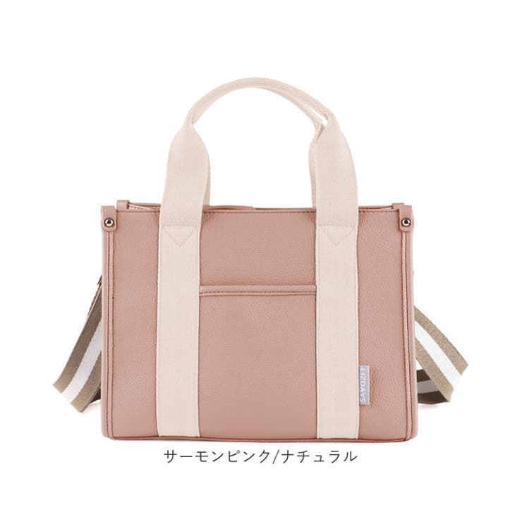 LIZDAYS 2WAY PUスクエアトートバッグ[品番：BCYW0026607]｜BACKYARD