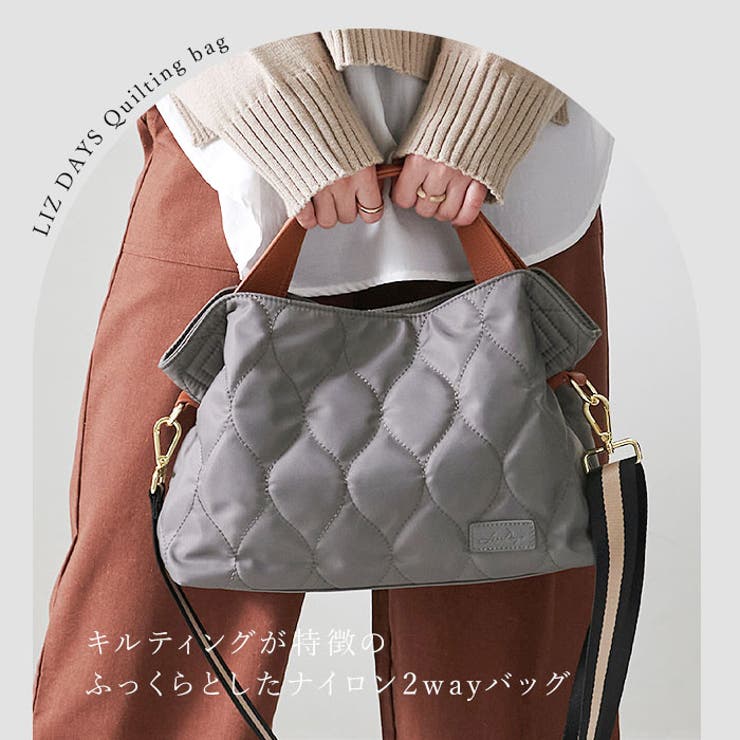 LIZDAYS ナイロンショルダーバッグ[品番:BCYW0025947 LIZDAYS ナイロンショルダーバッグ[品番:BCYW0025947