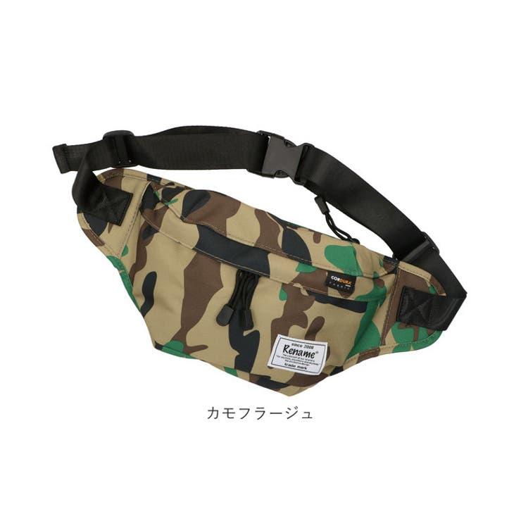 Rename CORDURA ナイロンウエストバッグ RWN80028[品番：BCYW0004586