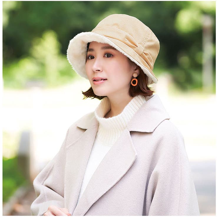 ボアコーデュロイ帽子 | BACKYARD FAMILY | 詳細画像7 