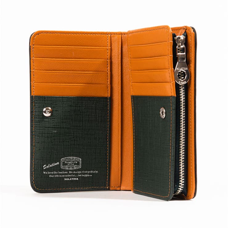 財布 SOLATINA型押しミドルウォレット[品番：BCYW0030762]｜BACKYARD