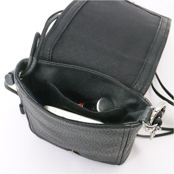 waku レザーフラップスクエアバッグ スマホショルダー WK-0003 | BACKYARD FAMILY | 詳細画像11 