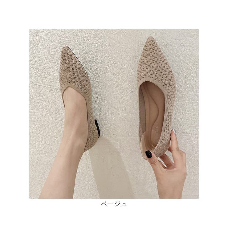 パンプス ニット フラット pmyqg8687 | BACKYARD FAMILY | 詳細画像18 