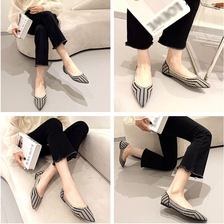 パンプス ニット フラット pmyqg8687 | BACKYARD FAMILY | 詳細画像4 