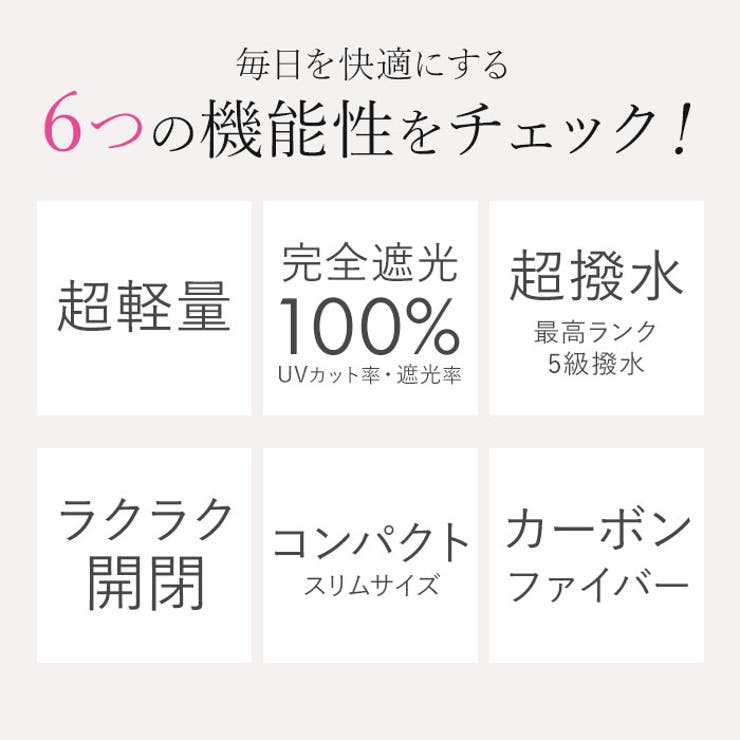 超軽量カーボン 折りたたみ日傘 晴雨兼用 50cm | BACKYARD FAMILY | 詳細画像3 