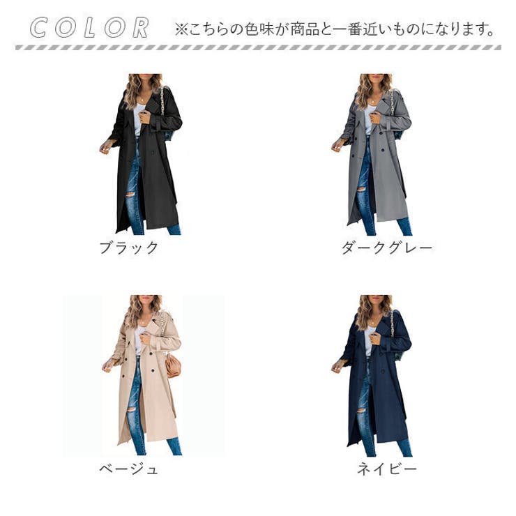 トレンチコート レディース lyco183 | BACKYARD FAMILY | 詳細画像9 